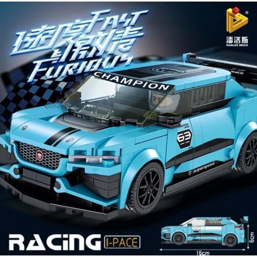 1PIECE Super Racing sport Famous Car World car Boy Assembled Particle Building Block Toys for children gifts