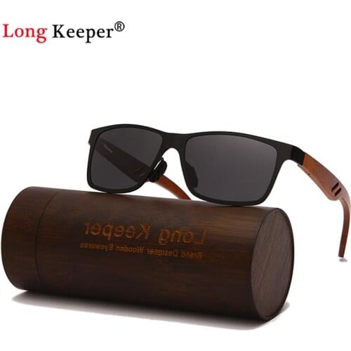 Vintage Natural Bamboo Wooden Sunglasses Men Polarized Sun Glasses Retro Brand Designer Mirror Coating Lens With Box Accessories