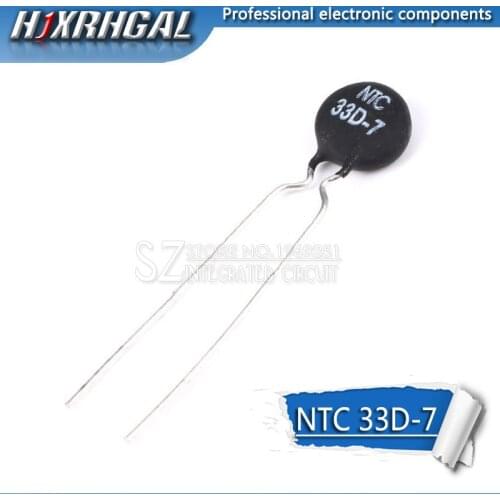 20pcs Thermistor Resistor NTC 33D-7 Thermal Resistor hjxrhgal
