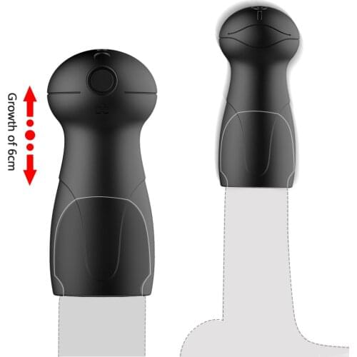 Penis Enlargement Vibrator For Men Glans Trainer Delay Ejaculation Penis Vibrating Extender Sex Toys for Women Male Masturbator