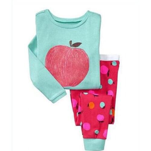 Spring Kids Christmas Pajamas Children Long Sleeve Pajamas Set Girls Pyjamas Child Pijama Sleepwear Cotton Boys Night Wear