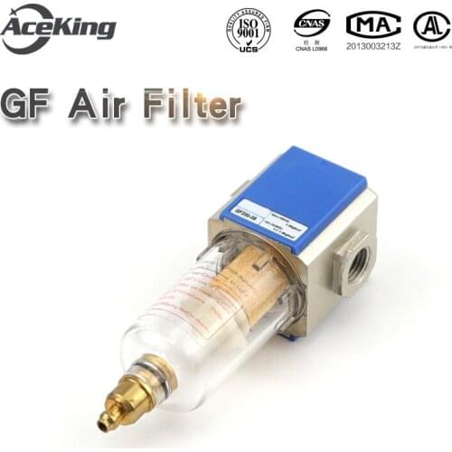 Air oil and water filter gf200/300/400/600 -/06/08/10/15 single assembly F1 pneumatic components gas-water separator