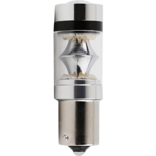 1PCS Super Bright 100W 2000LM 1156 LED Reverse Vehicle Head Light Driving Light 5500 to 6500K High Power Car Fog Light