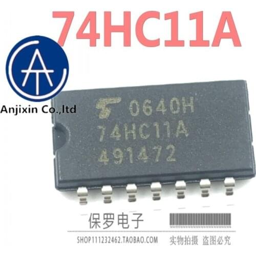 10pcs 100% orginal and new logic chip TC74HC11AF 74HC11A SOP-14 mid-body real stock