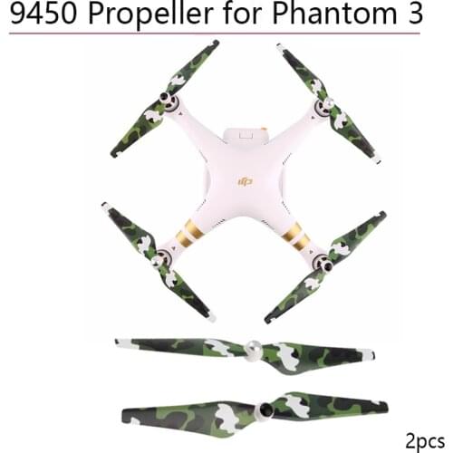 2Pcs CW CCW 9450 Propeller for DJI Phantom 3 Phantom 2 Replacement Props Self Locking Blades Drone Camera Parts Accessories