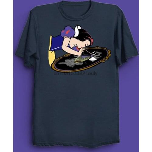 Blow Princess Snow White Funny Parody Pun Mens or Womans T Shirt Humorous Shirt