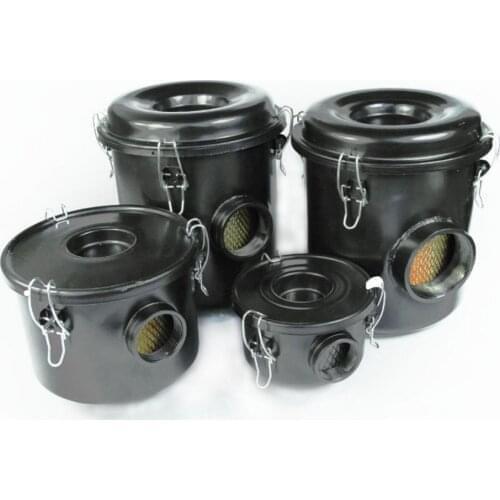 Free Shipping Inline Black CNC Vacuum table Pump /Air Ring Blower Filter