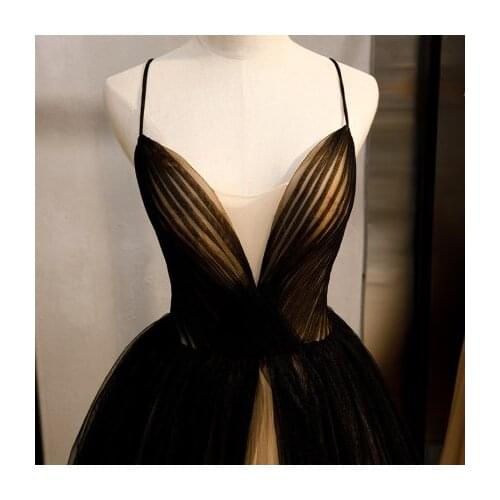 Black pleated champagne sleeveless long ball gown dress Renaissance Gown queen dress Victorian/Marie Antoinette Belle