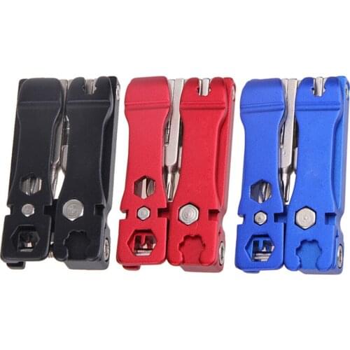 FIRECLUB 2 Pcs 19 In 1 Bicycle Multifunction Folding Repair Tools Kit Cycling Bike Hex Wrench Screwdriver Accessories