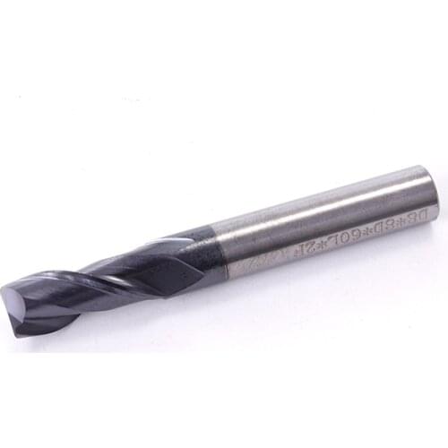 CNC End Mill Milling Tools HRC45 2 Flute 4mm 6mm 8mm 10mm 12mm Alloy Carbide Tungsten Steel Milling Cutter Endmill Metal Cutter