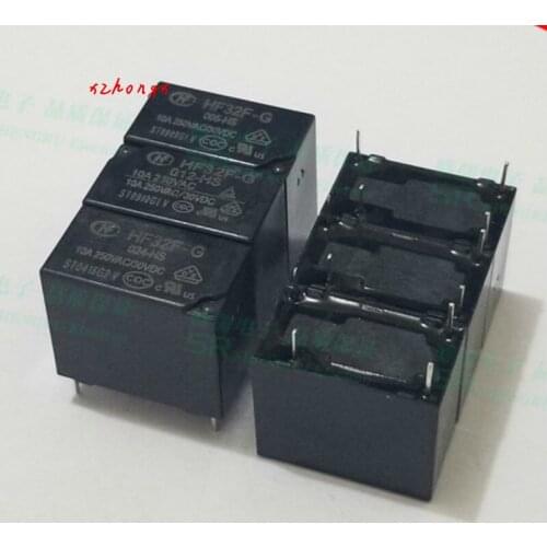 HF32F-G-005/009/012/024-HS Normalopen 10A Relay 5V9V12V24VDC