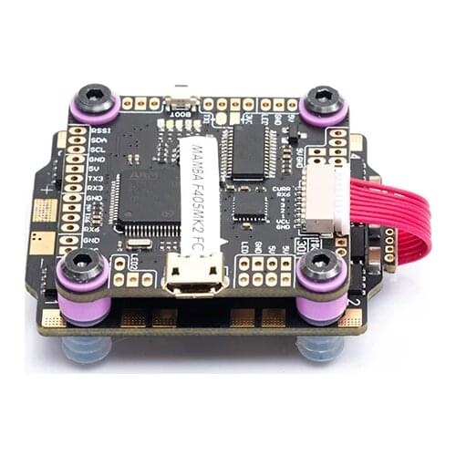 Diatone MAMBA F405MK2 Betaflight Flight Controller & F40MK2 40A 3-6S DSHOT600 FPV Racing Brushless ESC for RC Drone Mini Quad