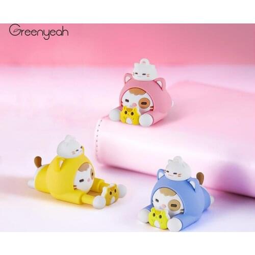 Cartoon Cute Phone Holder Silicone Phone Stand Desk Stretchable Universal for iPhone 12 11 for Samsung Galaxy Note 10 Plus