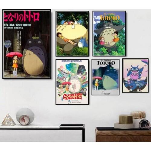 5D DIY Diamond Painting Kit My Neighbour Totoro Studio Ghibli Anime Classic Anime Poster Wall Art Picture for Home Decor