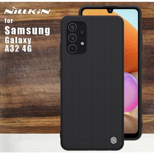 Nillkin For Samsung Galaxy A32 4G case Back Cover 360 full Textured Fiber Protective case for Samsung Galaxy A32 5G
