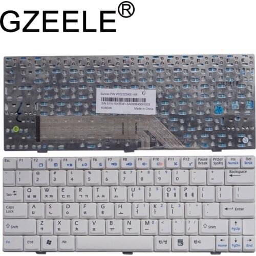 GZEELE NEW Korea KR laptop keyboard for Haier X100 X101 X102 X200 For Hedy A101 A101 A20 A200 A100 white keyboard