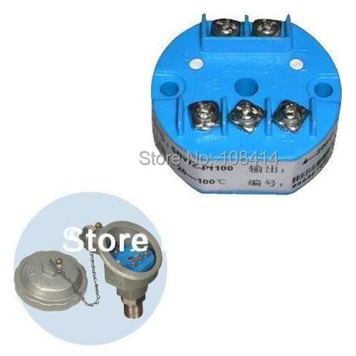 FACTORY wholesale RTD Temperature Transmitter PT100,4-20mA,FREE shipping