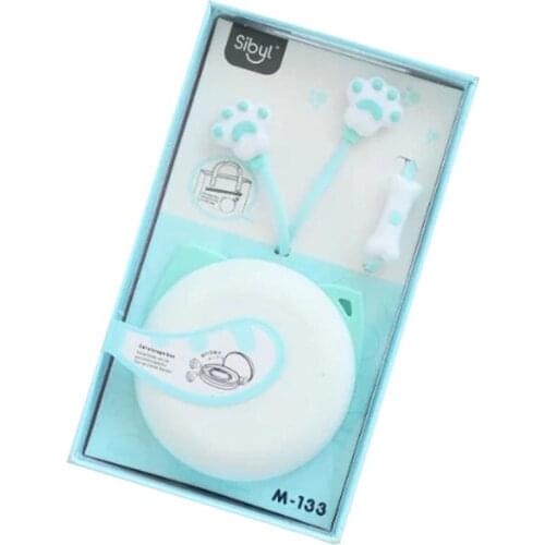 3.5mm Earphones Cute Cat Claw Wired In-Ear Earphones Stereo Music Mic Headphones Earbuds блютуз гарнитура kulaklık