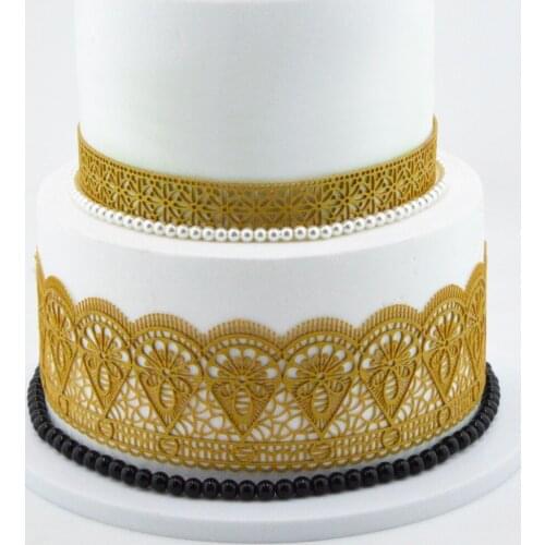 Silicone Lace Mat Fondant Mould Cake Decorating Tool Chocolate Gumpastes Mold Sugar Craft Baking Tool