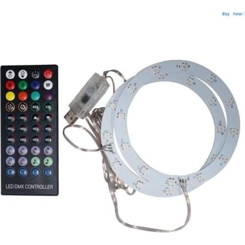 20CE Pickup Function Light RGB Marquee Light Bar Strip + Remote Control for PS5 Host