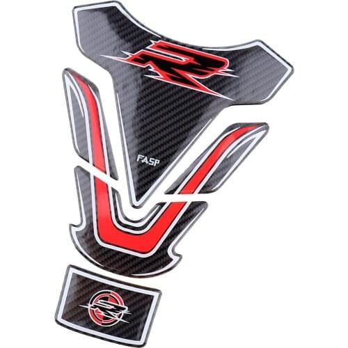 Carbon Fiber Motorcycle Fuel / Oil / Gas Tank Pad Sticker Decal Customize Universal Emblem Protection Sticker Decal 1 pc