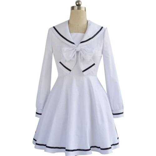 Free shipping Anime Rozen Maiden Cos Shin ku Reiner Rubin Cosplay Halloween woman girls white Lolita dress Cosplay costume