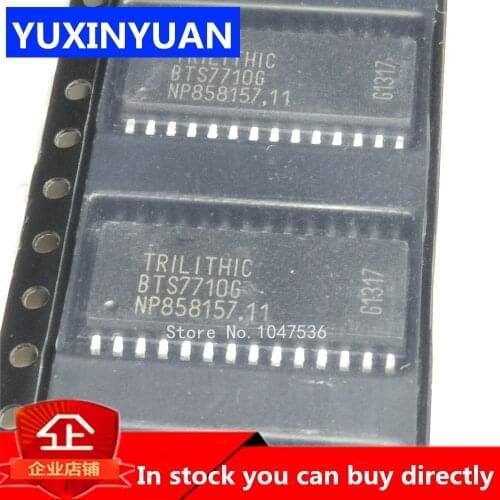 1PCS BTS7710G BTM7710G BTM7710 BTS7710 SOP28 in stock IC SW TRILITHIC 110MOHM PDSO28