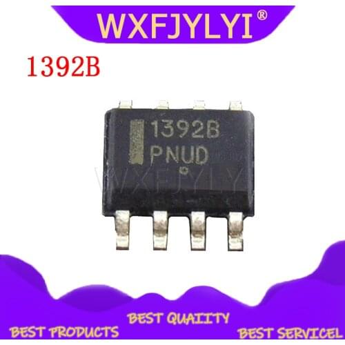 2pcs/lot NCP1392BDR2G NCP1392 1392B IC HALF BRIDGE DVR HV OSC SOP8