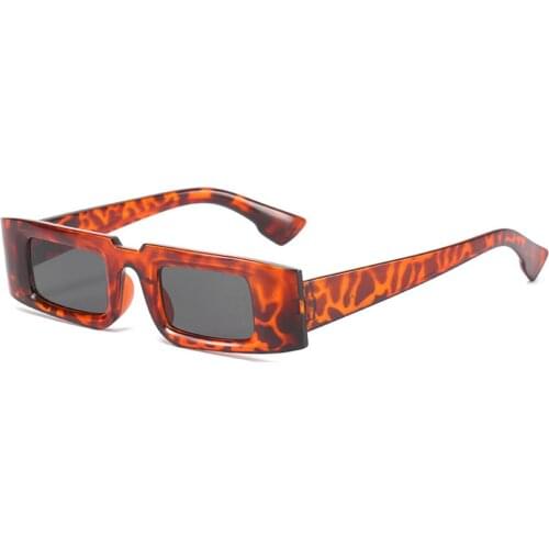 2021 Vintage Square Lady Sunglasses Luxury Brand Travel Small Rectangle Sun Glasses Men Women Eyeglasses Retro Hip-Hop Glasses