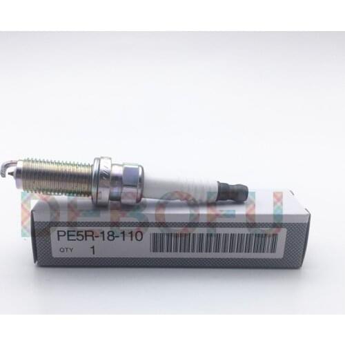 4pcs/lot Iridium Spark Plug Fit For M3 M6 CX-3 CX-5 2.0L 2.5L PE5R-18-110 ILKAR7L11