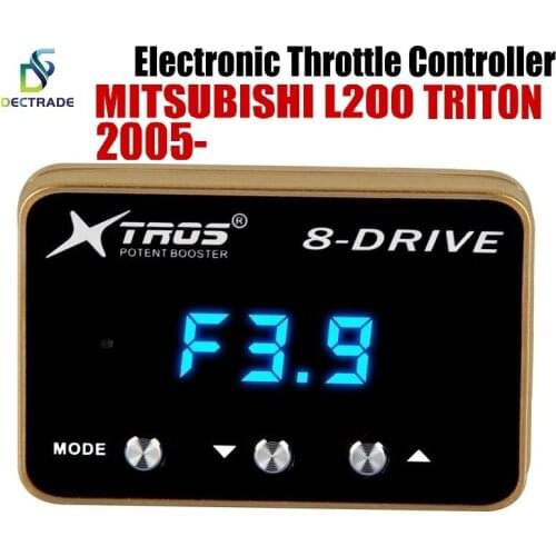 Dectrade Car Electronic Throttle Controller Racing Accelerator Potent Booster For Mitsubishi L200 Triton 2005- Tuning Parts