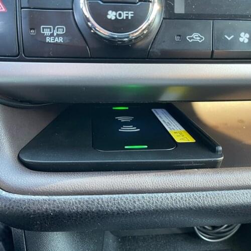 15W QI wireless charger phone charger phone adapter fast charging case accessories for Toyota Highlander 2014-2019 for iPhone