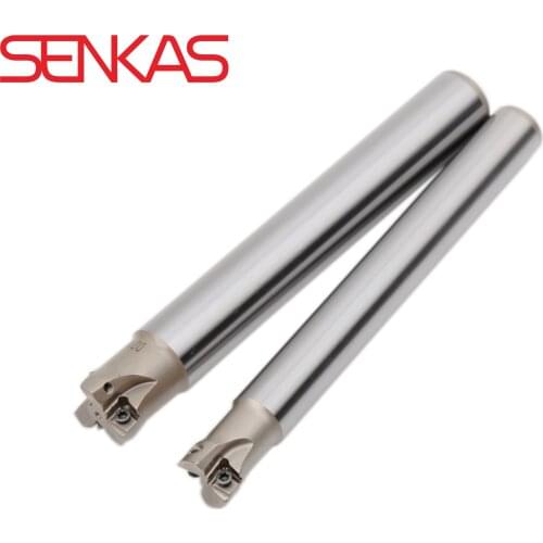 SENKAS Face Milling Arbor tool for TKFM90AN05 Series With Inserts ANKU05Slot milling 4 blade Perfect substitute for APMT1135