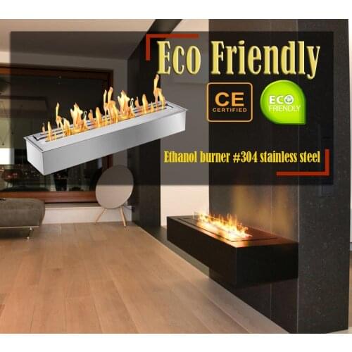 Inno living fire 24 inch stainless steel bio ethanol fire pit insert