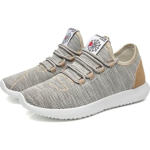 TaoBo Flying Woven Mens Shoes Running Shoes Fashionable Lightweight Breathable Shoes Trend Sleeve Sneakers Footwear Trainer