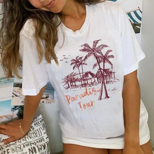 Summer Women T Shirt Punk Jamieson Sheep Loose Top Vintage Tees Short Sleeve Plus Size Butterfly Cartoon Wild Clothes