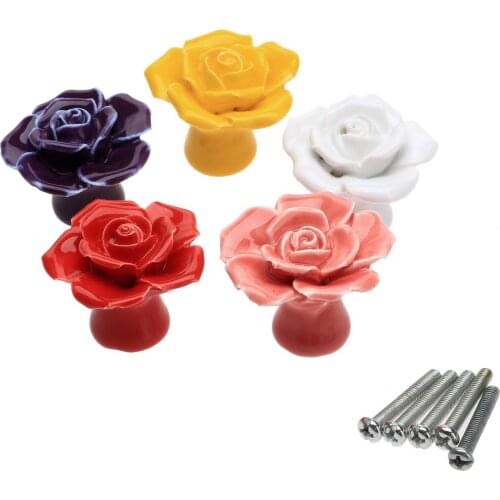 DRELD 1Pc Furniture Handle Cabinet Knobs and Handles Door knobs Drawer Closet Cupboard Kitchen Pull Handle Furniture fittings