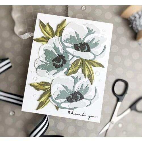 Flower leaf Metal Cutting Dies Stencils Craft Die Cut Mold for DIY Scrapbooking Album Paper Card Embossing Handmade