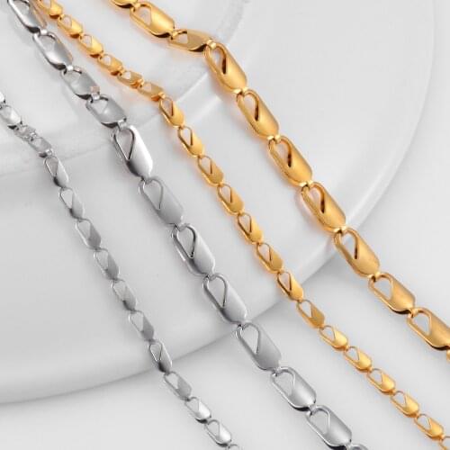 The New Fashion Unique Stainless Steel Necklace Can Be Wholesale For Men And Women