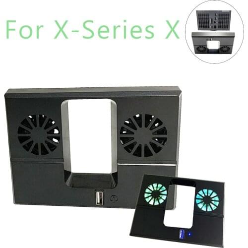 New Cooling Game Artifact Radiator USB With 2 Cooling Fan Cooler Suitable For X Box Series X Console Host Cooling Noiseless Fans