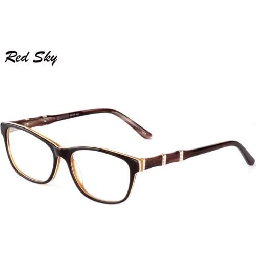 Acetate Glasses Frame Men Square Prescription Eyeglasses 2020 New Women Male Nerd Myopia Optical Clear Spectacles Eyewear