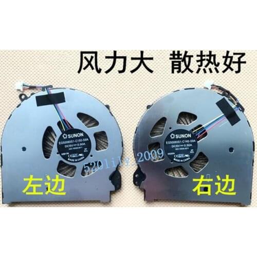 Original eg50060s1-c150-s9a notebook fan cooling CPU fan