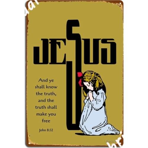 The Truth Poster Metal Plaque Wall Plaque Personalized Party Cinema Garage Tin Sign Posters