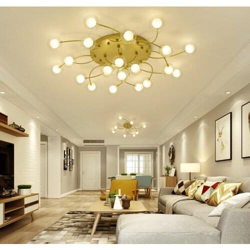 Led Attract Top Light Cozy Bedroom Study Northern Europe Post Modern Concise Light Luxurious A Living Room Originality