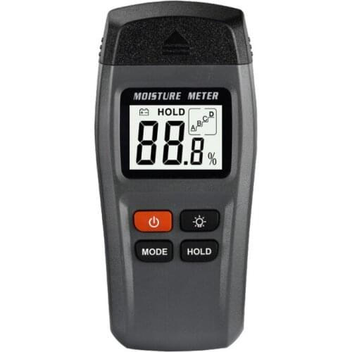 New Arrival MT-15 Large-screen LCD Wood Humidity Wood Moisture Tester Moisture Meter Range 0~99.9% & Backlight (Upgraded MT-10)