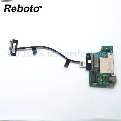 For Dell Inspiron 15 5579 Laptop USB Card Reader Board With Cable CN-03F2F4 03F2F4 CN-03GX53 03GX53 100% Tested Fast Ship