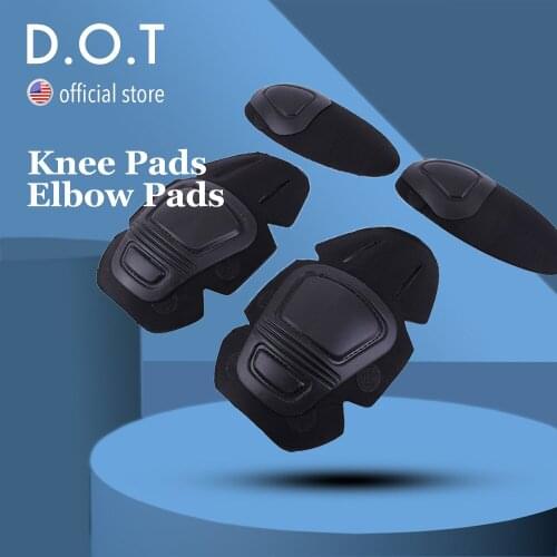 Military Tactical g2 g3 Frog Suit Knee Pads & Elbow Support Paintball Airsoft Kneepad Interpolated Knee Protector Set