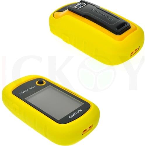 Outdoor Hiking Handheld GPS Protect Yellow Silicon Rubber Case Skin for Garmin GPS Navigator eTrex 10 20 30 10x 20x 30x 201