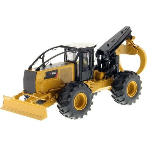 1:50 Car Toys High Line Series 85932 Construction 555D Wheel Skidder Engineering Vehicles Model Fans Collectible Children Gift