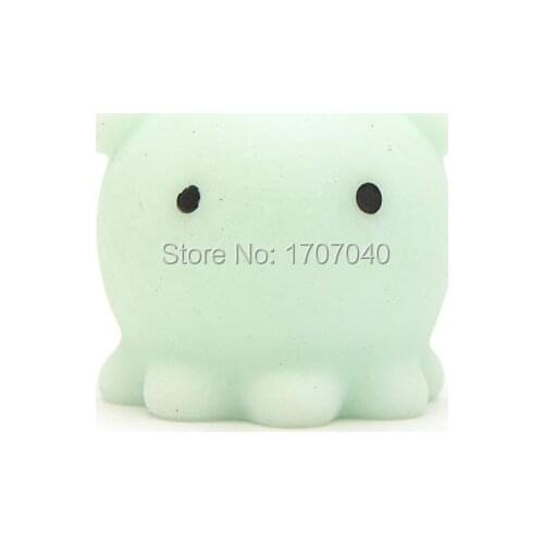 1PCS Cute Original Box Japan Octopus Mochi Cartoon Squeeze Stretchy Kawaii Decompress Squishy Kid Toy 3CM